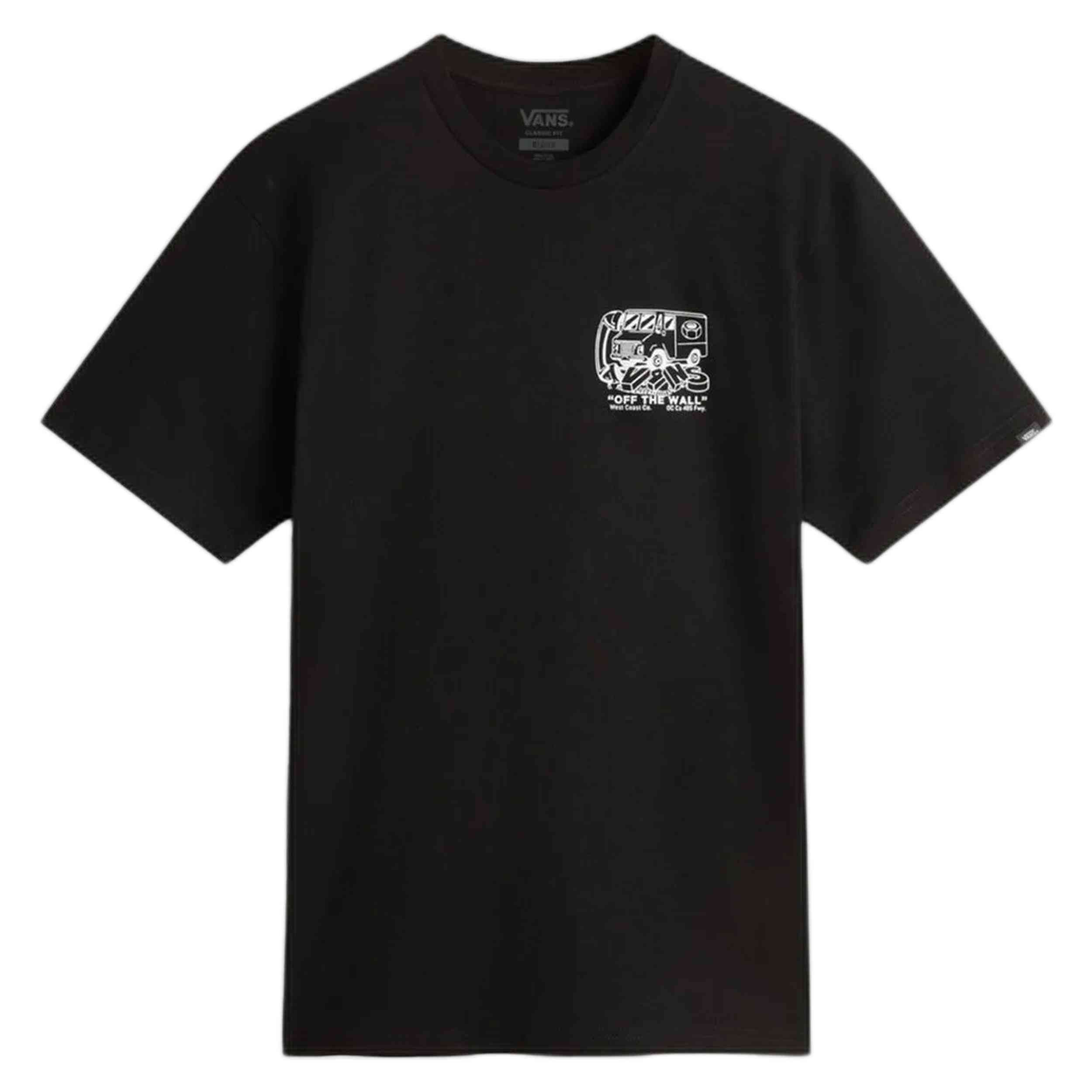 Camisetas marca Vans modelo Vn000Nhpblk1 para hombre en color negro
