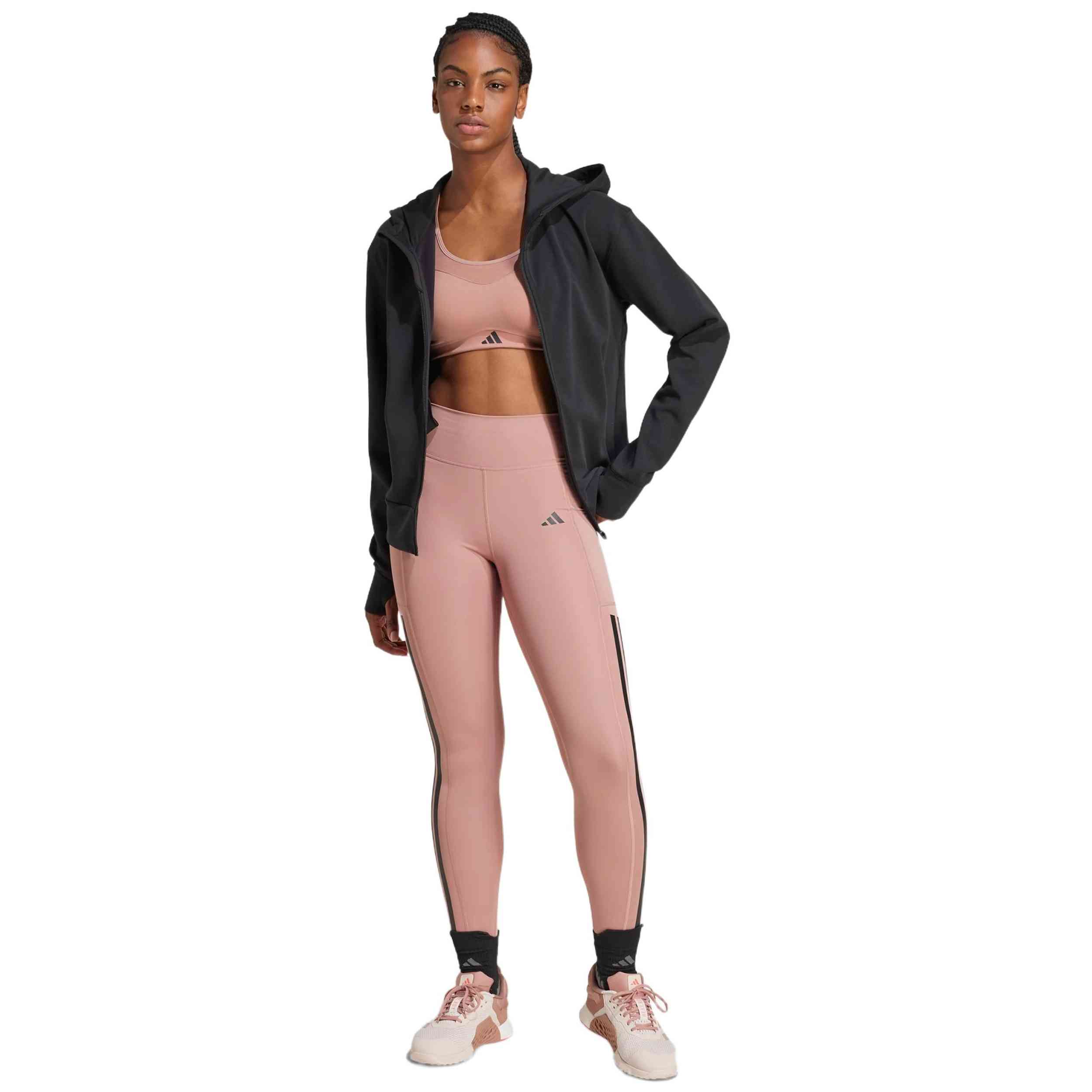 Mallas Adidas modelo JI8764 para Mujer en color Rosa