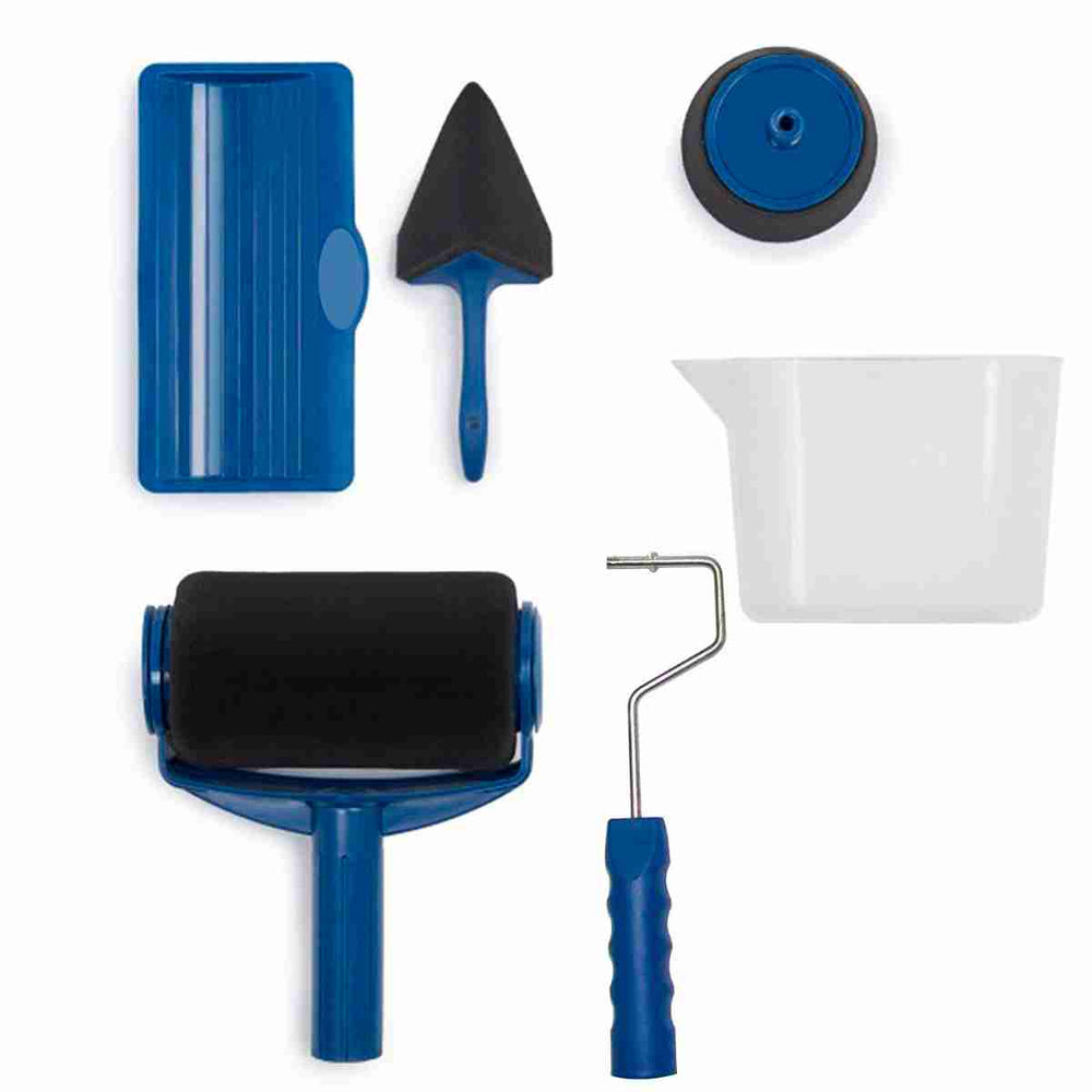 Almalux® Rodillo Antigoteo con Kit Completo y Palo Extensible para Pintar Paredes y Techos sin Goteos ni salpicaduras