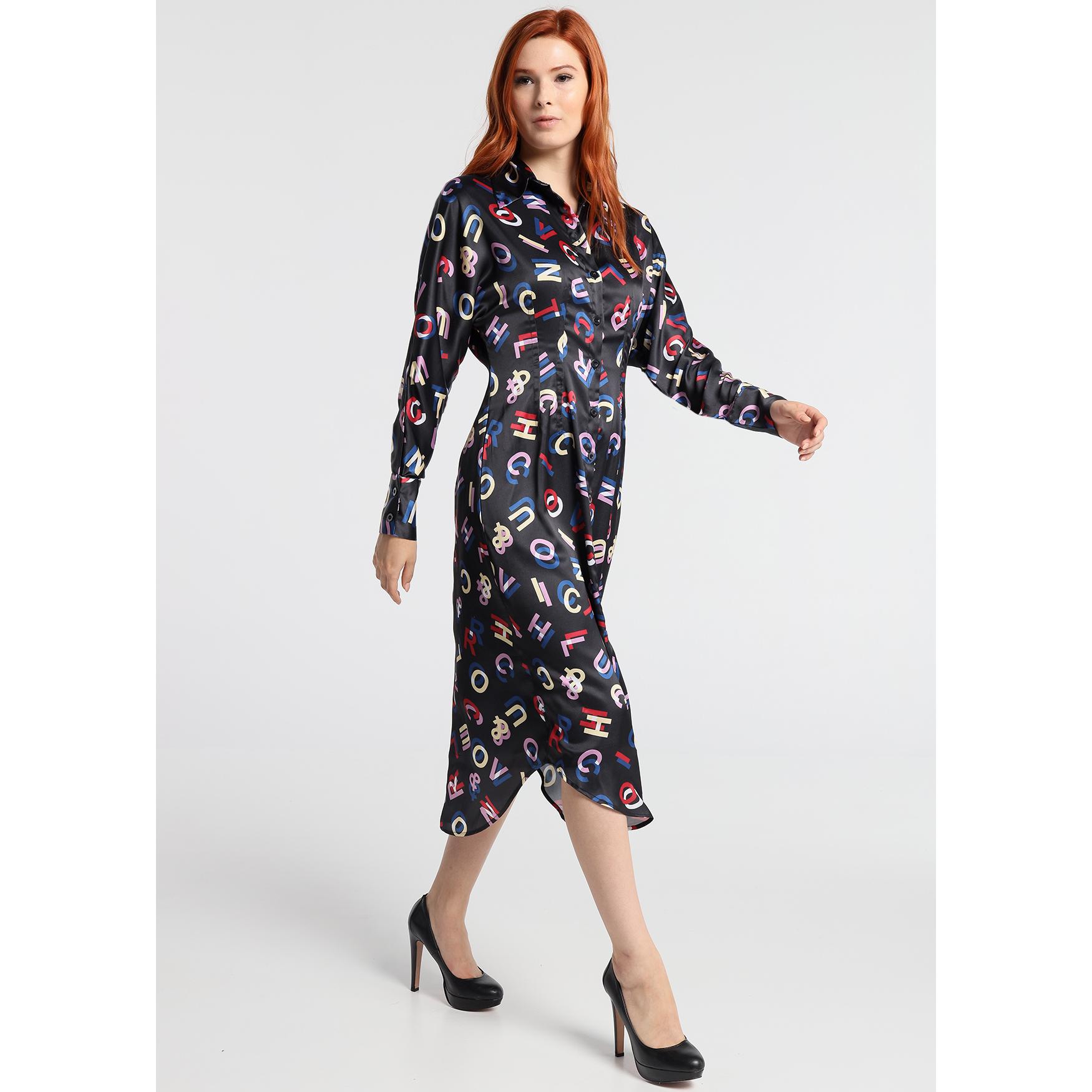 Victorio & Lucchino Vestido Camisero V&LUCCHINO Crossword Colors - 122373
