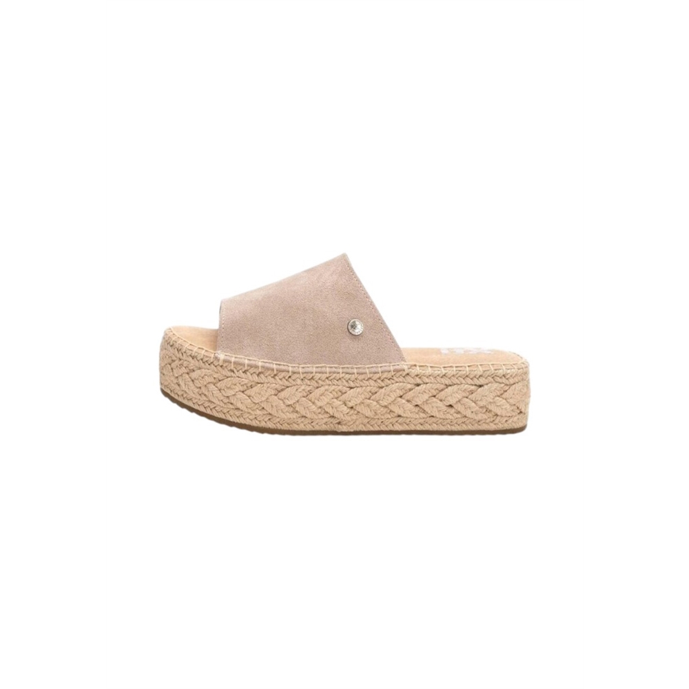 Xti 143639 Alpargatas Con Cuña Mujer Beige