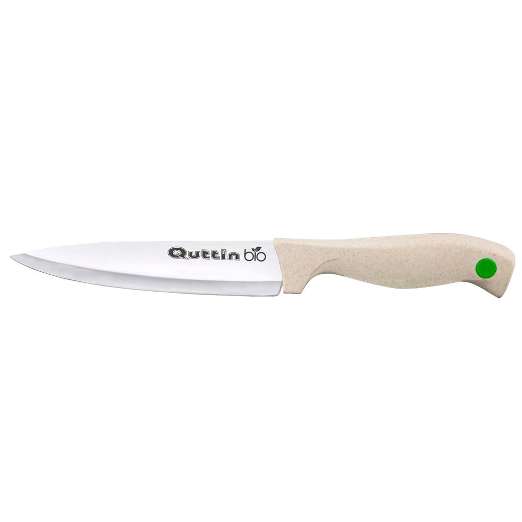 QUTTIN - Cuchillo cocinero acero inoxidable bio Blanco 15cm/20cm | Amystyle