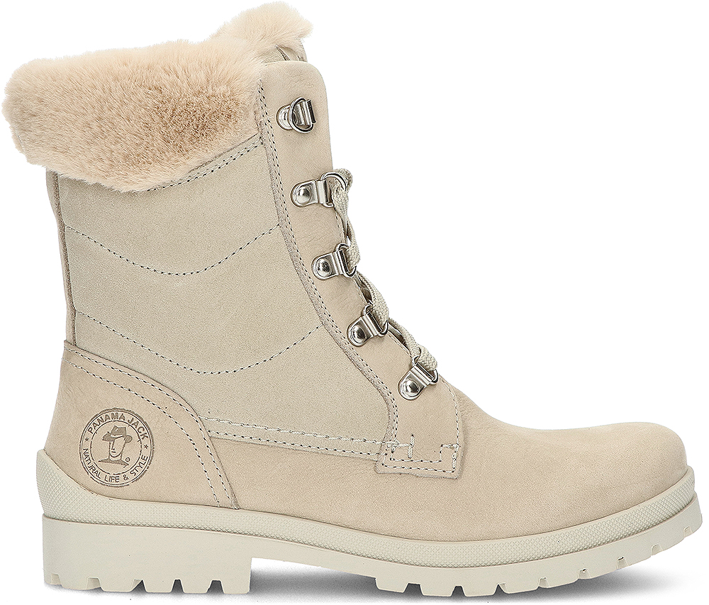 Botas Panama Jack Tuscani B28 Beige - Piel Auténtica - Confort de Nivel Superior