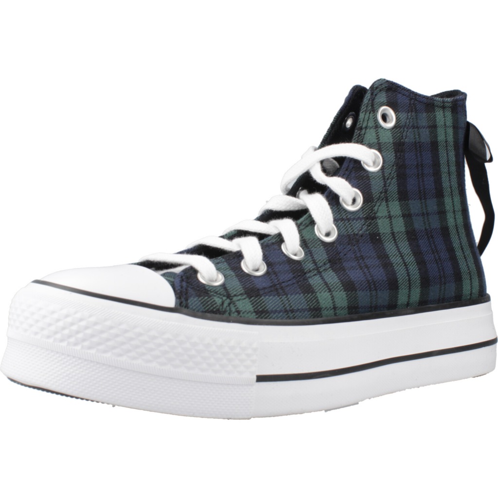 Zapatillas deportivas de Mujer Marca Converse Modelo Chuck Taylor All Star Lift Platform Plaid