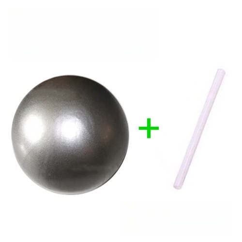 Pelota de Pilates/Yoga Mini de PVC Esmerilado 25cm - Para Gimnasia, Equilibrio, Fitness y Glúteos