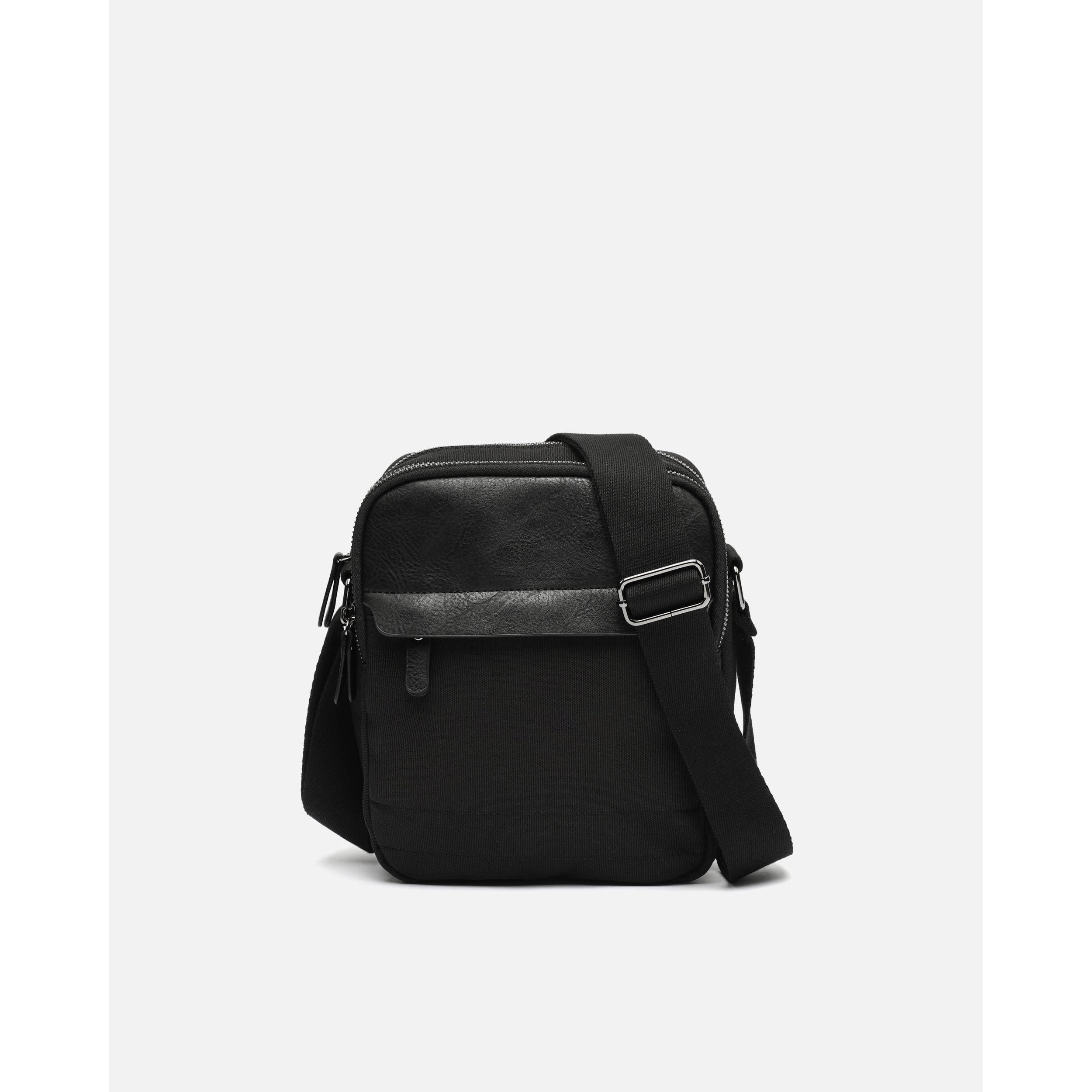 Bolso Negro LISANDRI - Elegante y Versátil, Ideal para Cualquier Ocasión, Material Duradero 95% Poliéster y 5% Poliuretano, Medidas Prácticas 23x17x6 cm