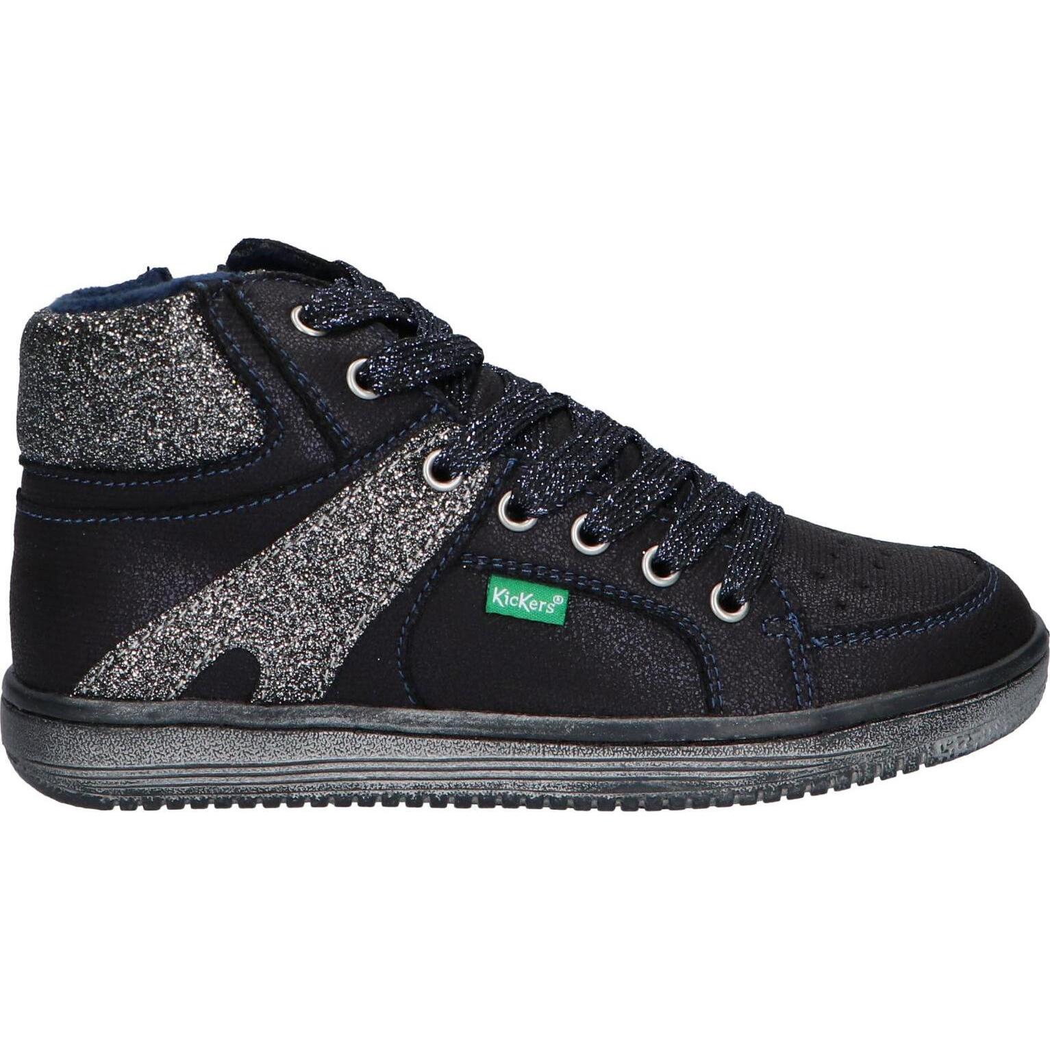 Women's and girls' sneakers kickers 739352 -30 lowell 101 marine