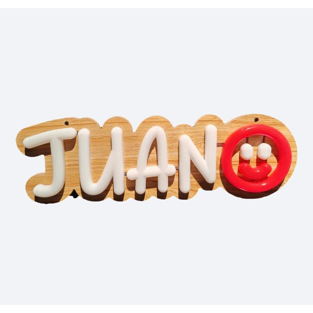 Letrero Luminoso LED Personalizado con Nombre – Luz de Neón Decorativa USB con Letras Intercambiables, Ideal para Habitación Infantil, Cumpleaños, Fiestas, Regalos y Decoración de Hogar | Cada Nombre Tiene Un Diseño Diferente