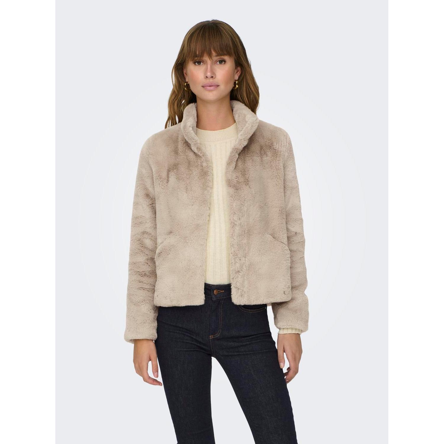 Only mod. 15295423 Chaqueta corta pelo