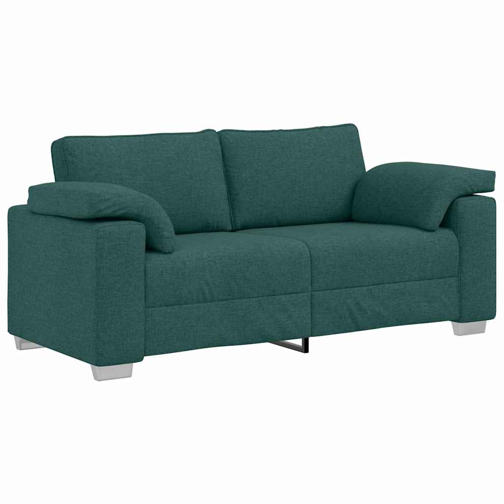 vidaXL Sofá de dos plazas 180 cm tela Multicolor