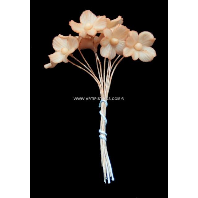 FLOR DE PORCELANA FRÍA 4 PÉTALOS