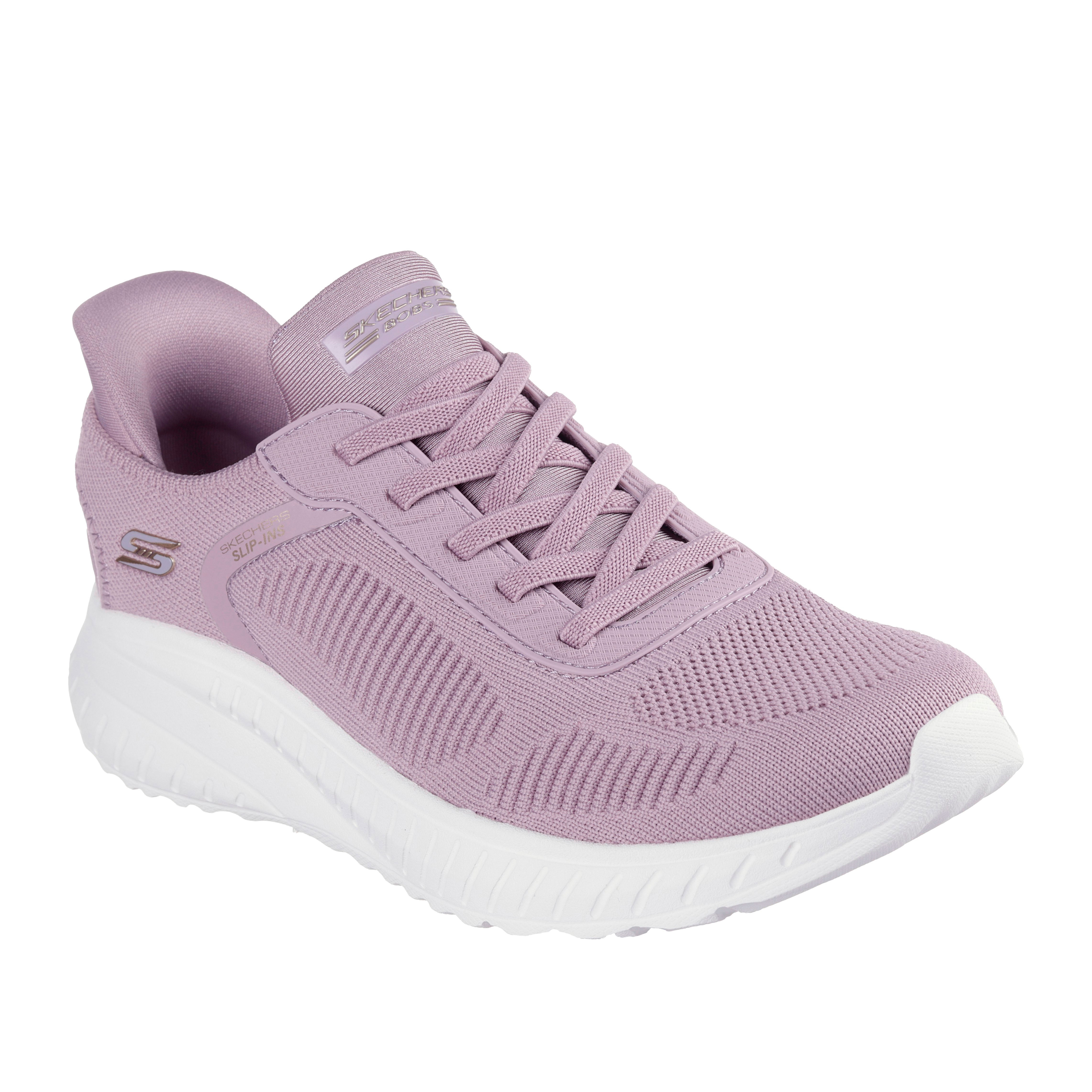 Skechers Zapatillas Bobs Squad Chaos Lilas 117497-LAV , para Mujer