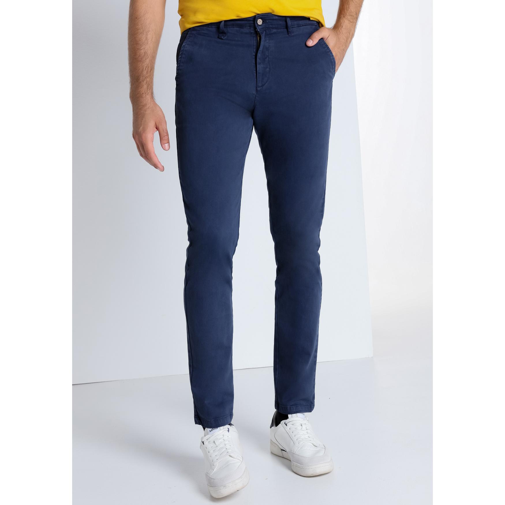 Pantalon chino slim - Tiro medio - Tallaje en Pulgadas- Tallaje en Pulgadas
