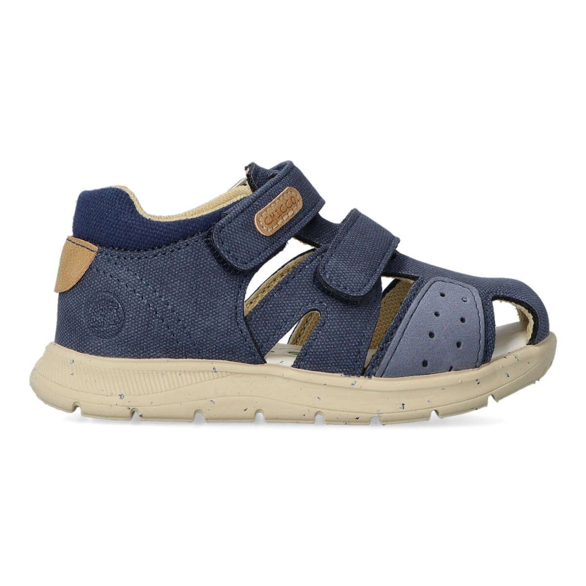 Sandalia Chicco Cangrejera Casual Niño Azul
