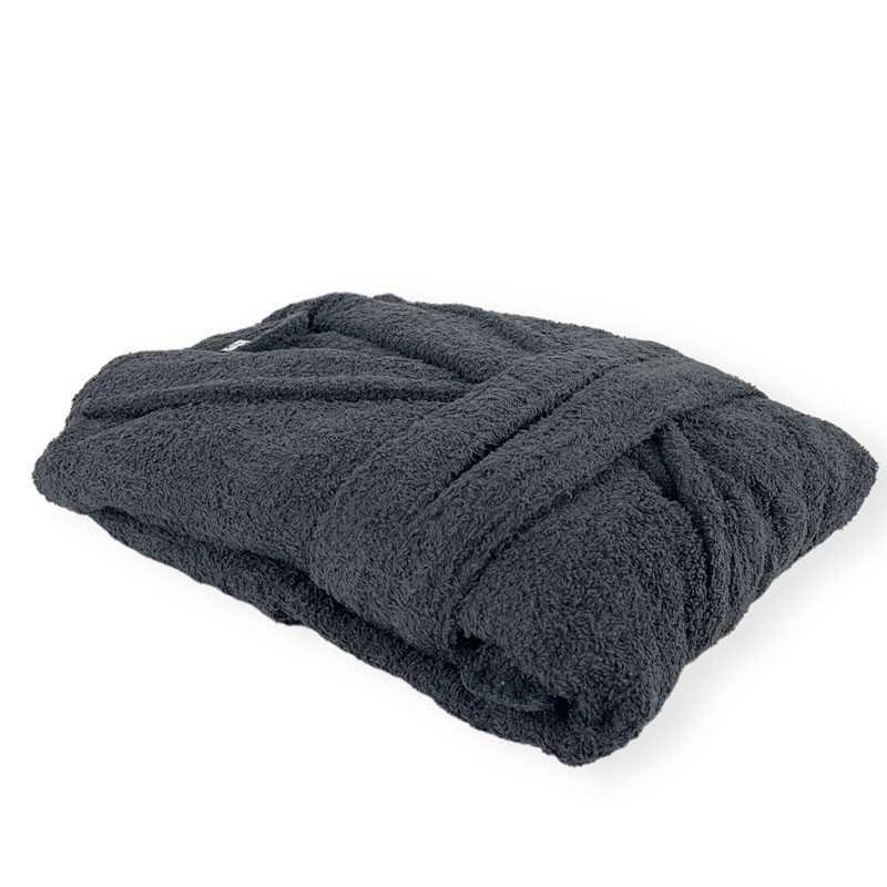 RUFINO DÍAZ Albornoz Rizo Americano 350 gr Alegría - Suave y absorbente - Para baño, piscina, spa - Secado rápido