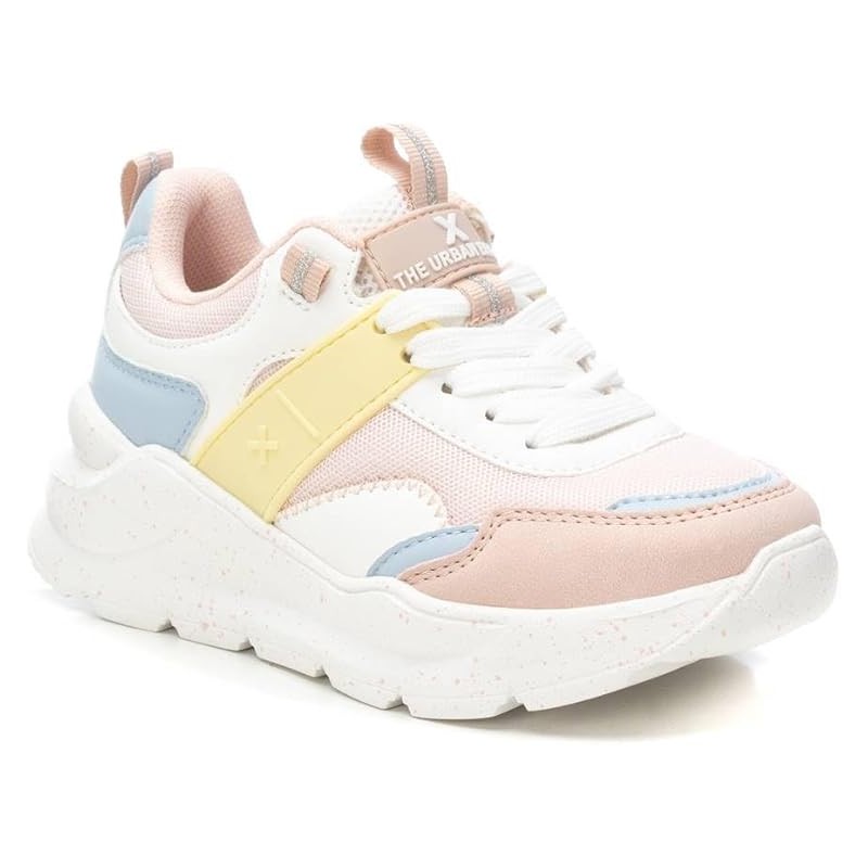 XTI - Deportiva para Niña - Multicolor con Detalles Divertidos - Casual y Vegana