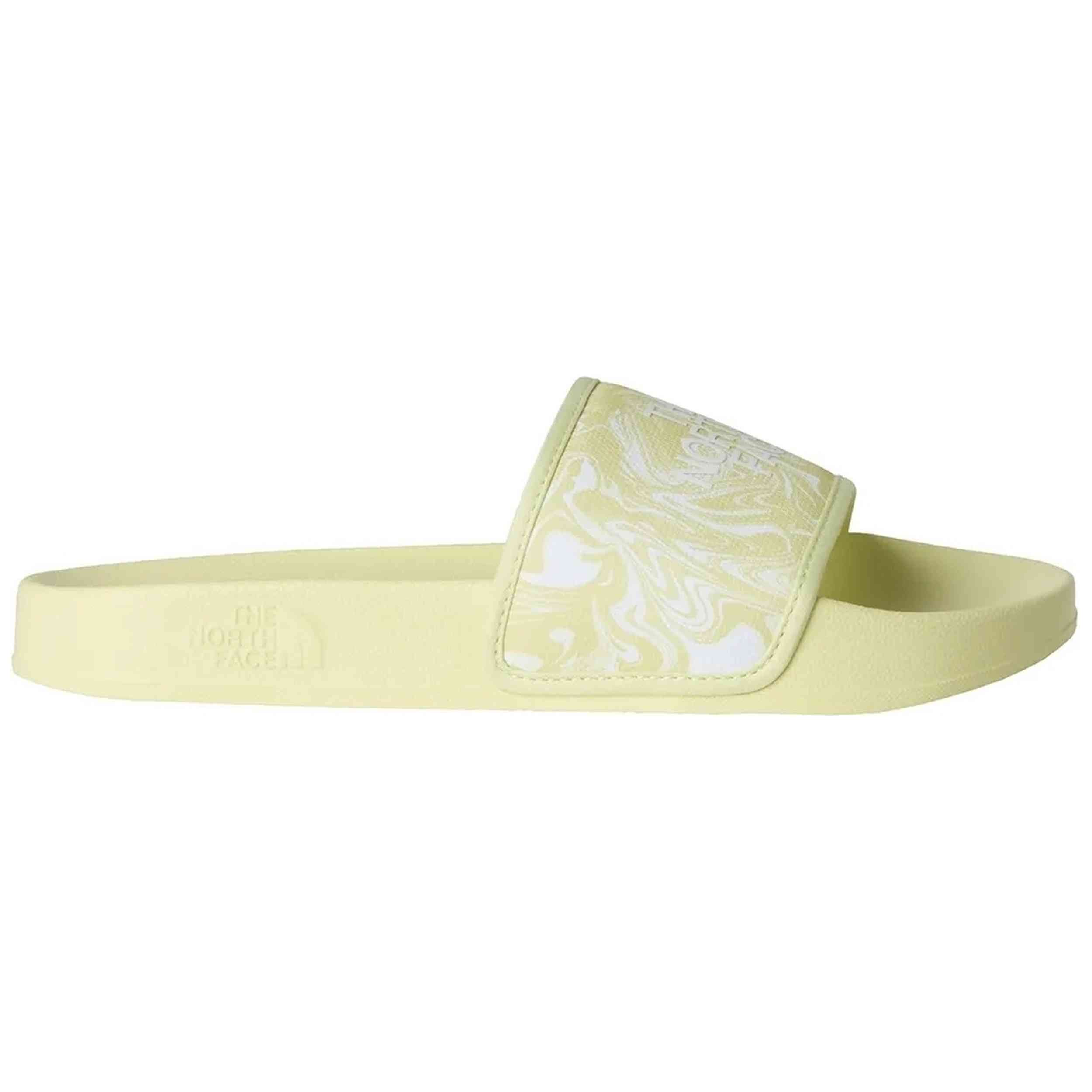 Calzado The North Face modelo W Base Camp Slide Iii Lemon Mist/Pear en color Amarillo