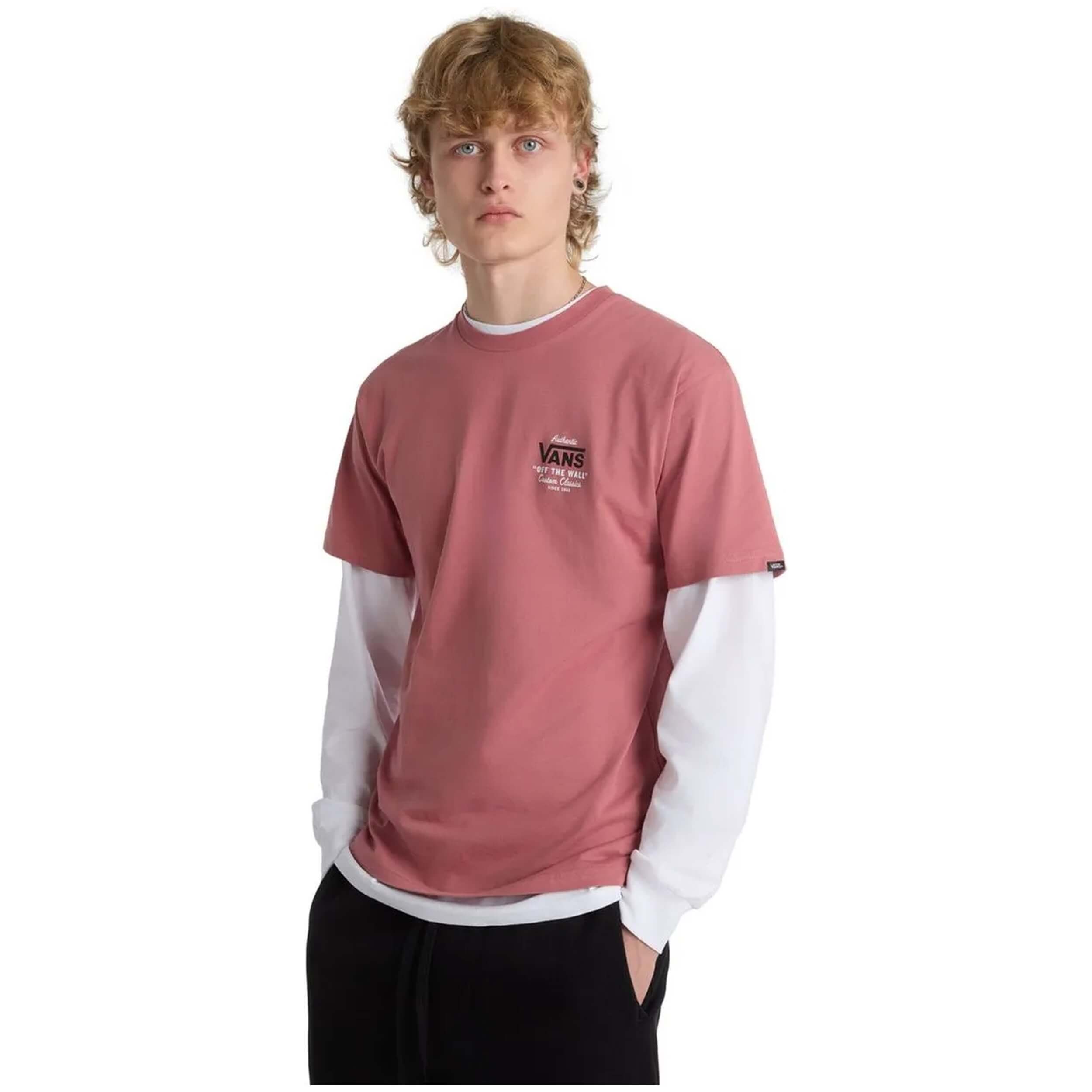 Camiseta Vans Holder St Classic Salmon Hombre