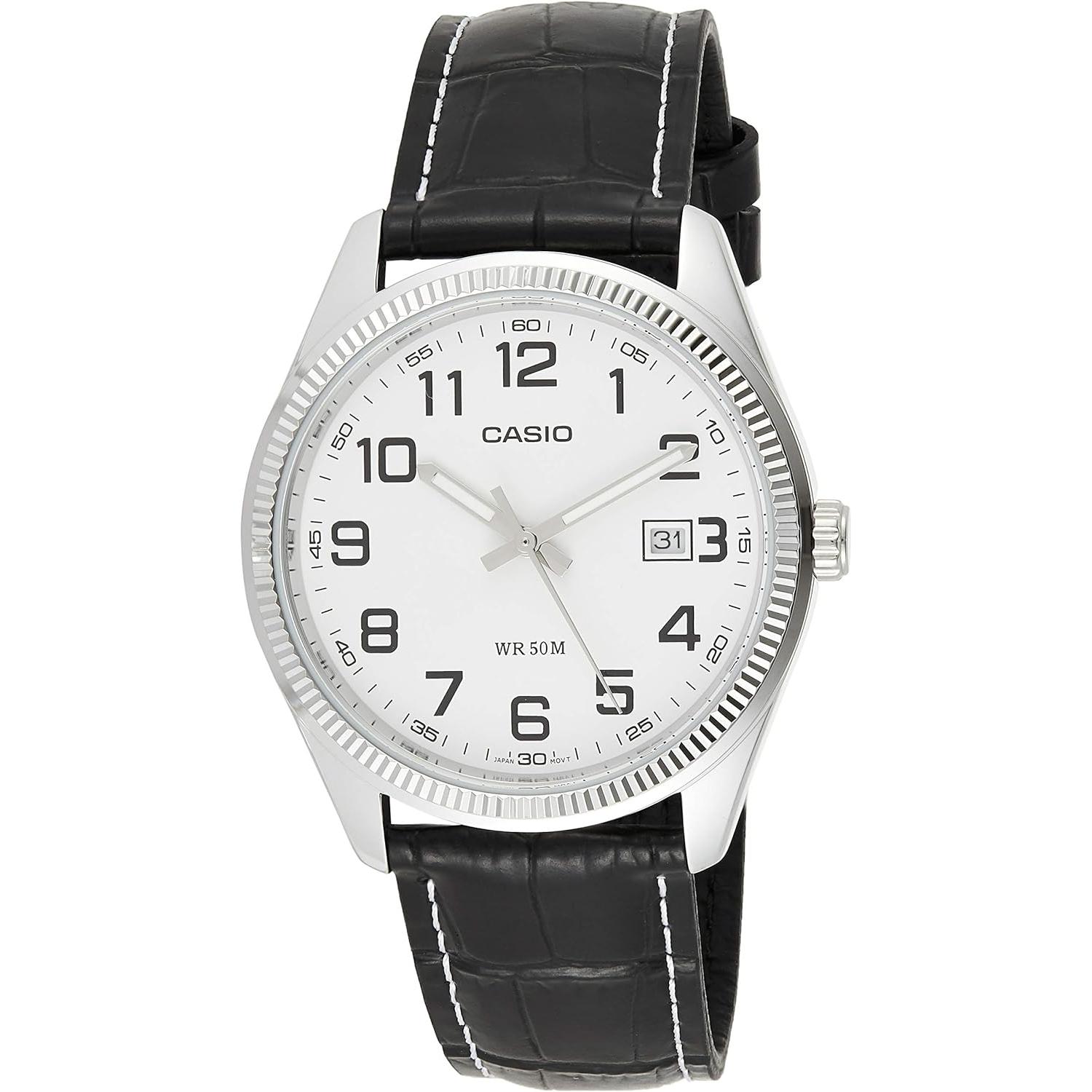 Reloj analógico casio collection men mtp-1302pl-7bvef/ 44mm/ blanco