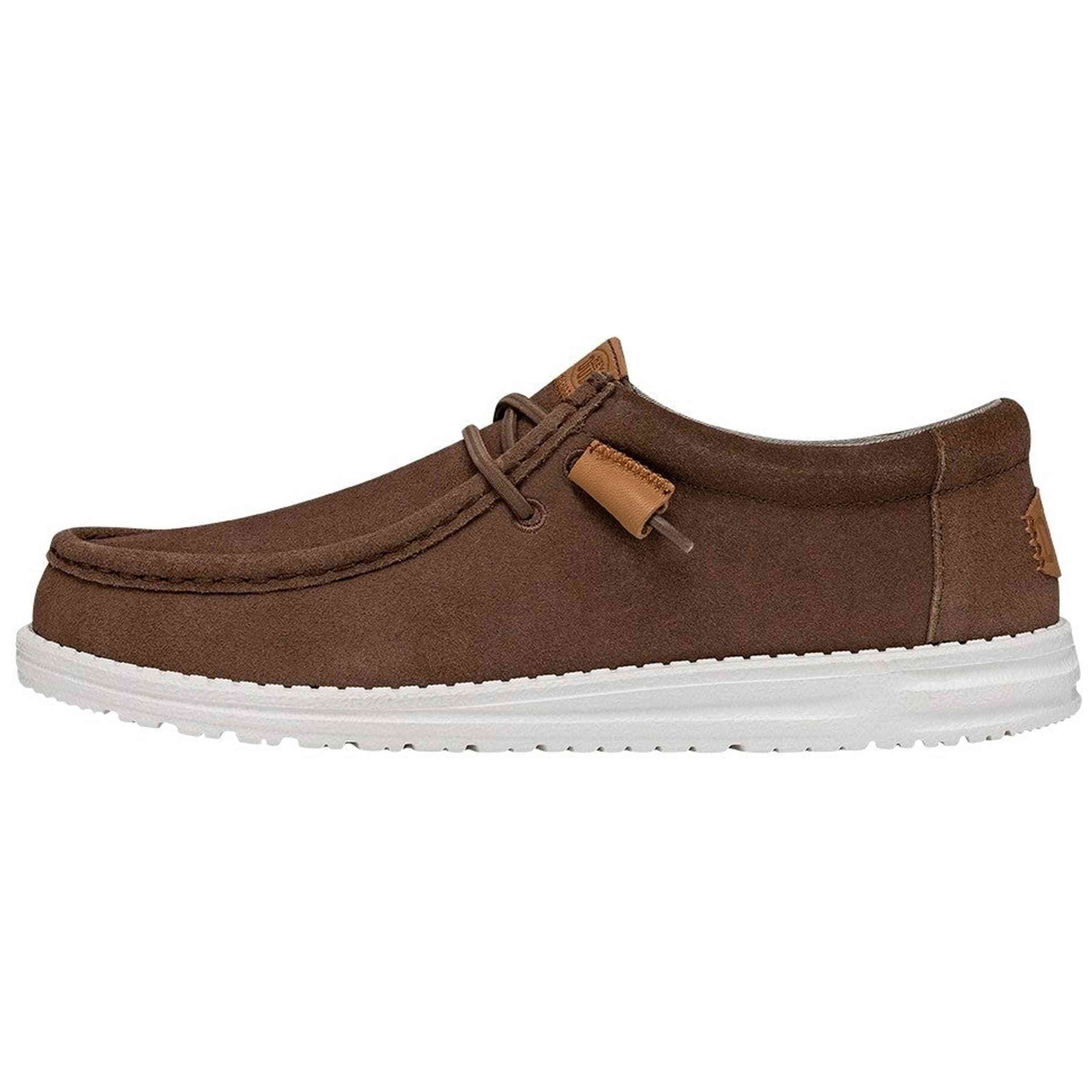 Calzado Hey Dude modelo Wally Craft Suede / Brown