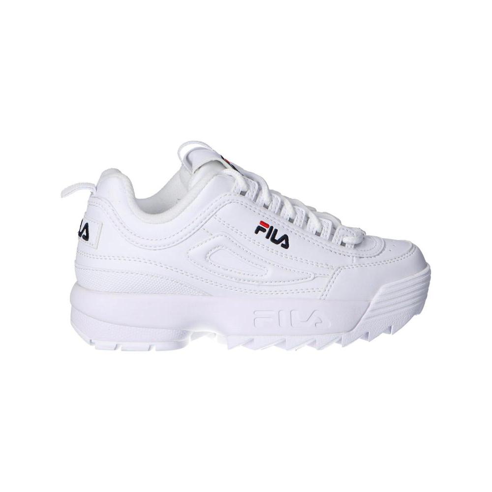 Fila women's and girls and boys' sneakers 1010567   1fg kd white disruptor