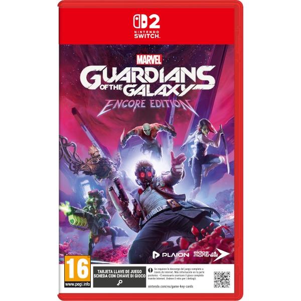 MARVEL`S GUARDIANS OF THE GALAXY ENCORE EDITION (GAME-KEY CARD) Juego para Consola Nintendo Switch 2