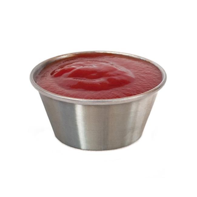 MONOUSO | Tarrina Inox para Salsas 45ml (12 Uds)