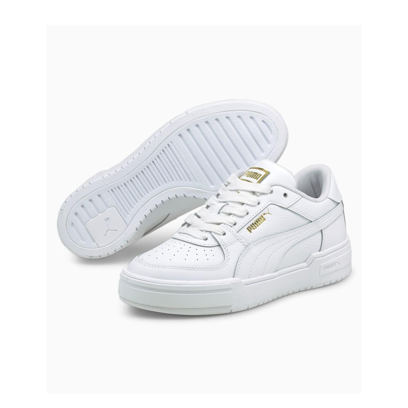 Zapatillas puma CA pro classic jr blanco de niña.