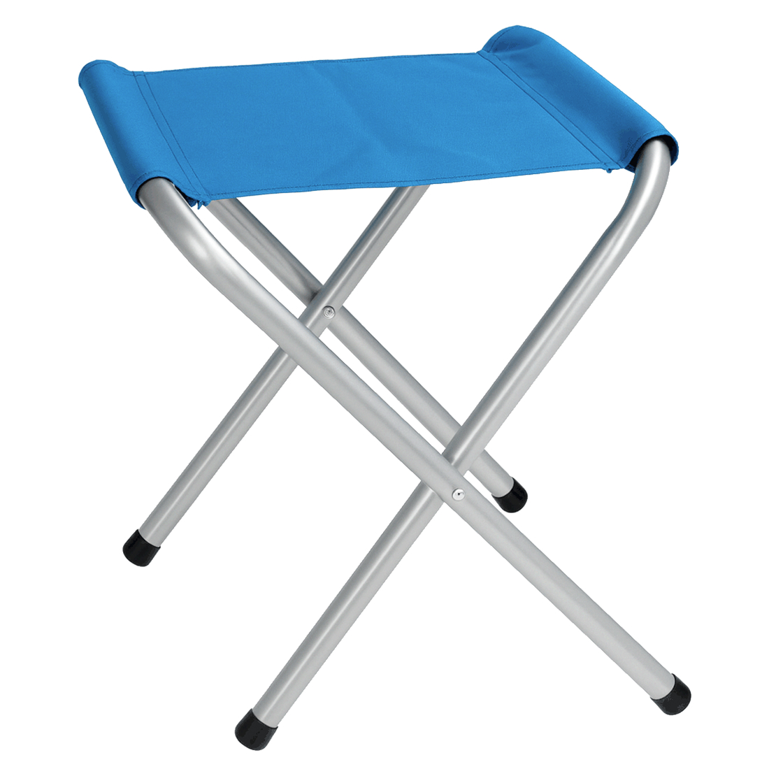 Taburete Plegable de Camping para Exterior e Interior, Asiento Portatil Ligero con Estructura Metalica Resistente para Jardin Playa Piscina Excursion o Camping.