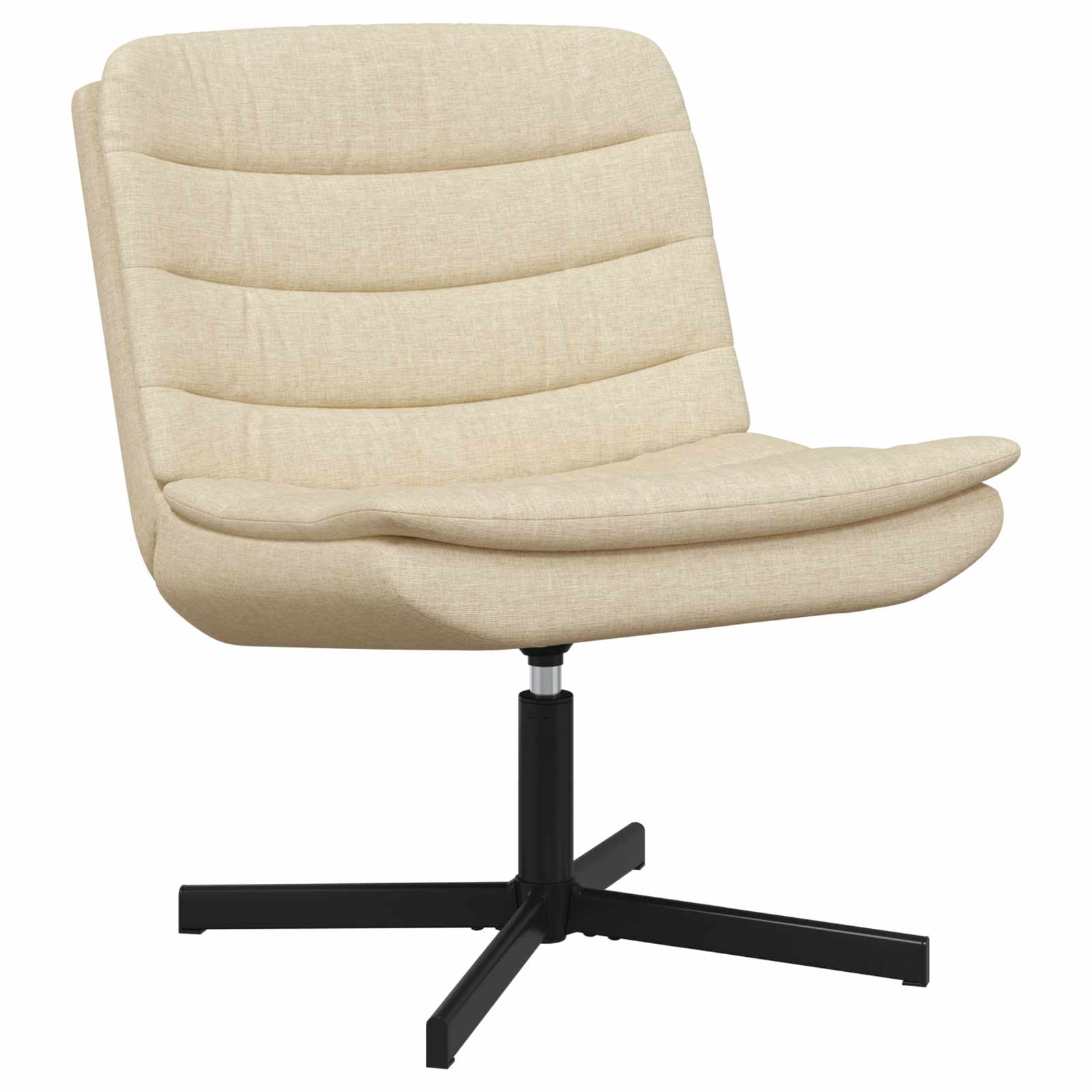 vidaXL Silla giratoria 63 x 75 x 76 cm tela Multicolor