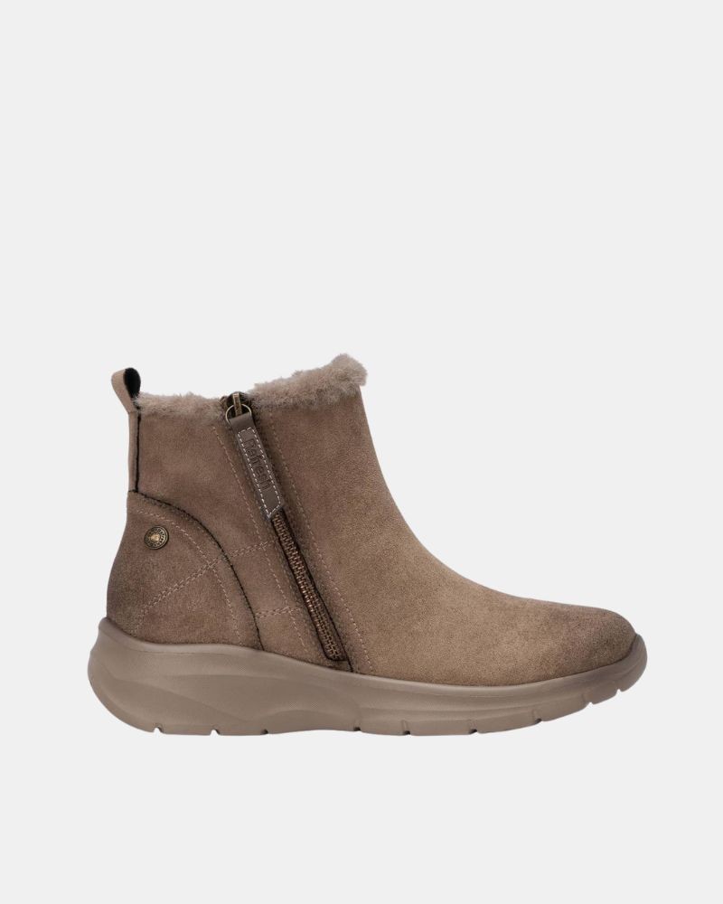 REFRESH 176271 Botines Bajos Mujer Taupe