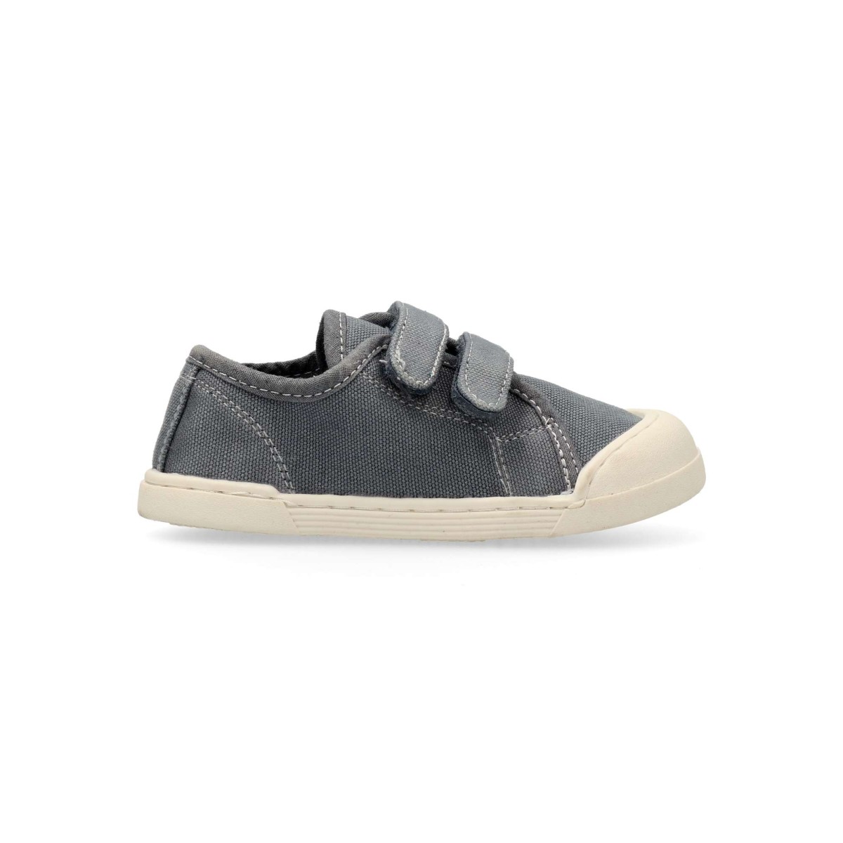 Batilas - Tenis de lona lavada para niño, diseño barefoot con amplitud en los dedos, plantilla plana y suela antideslizante de 5 mm