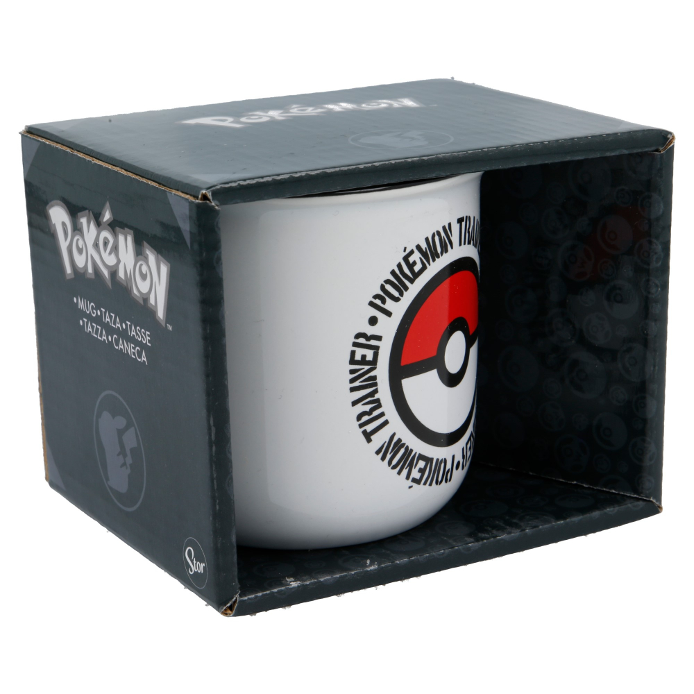Pokémon Stor Pokemon Taza Cerámica Blanco 400 Ml Oficial Motivo Estampado