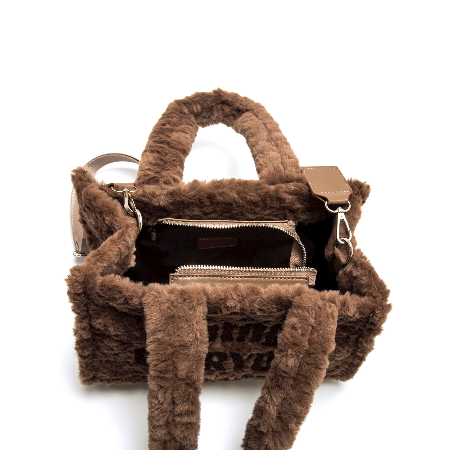Mustang-MTNG bolsos de mano mujer feen marron con cierre cremallera
