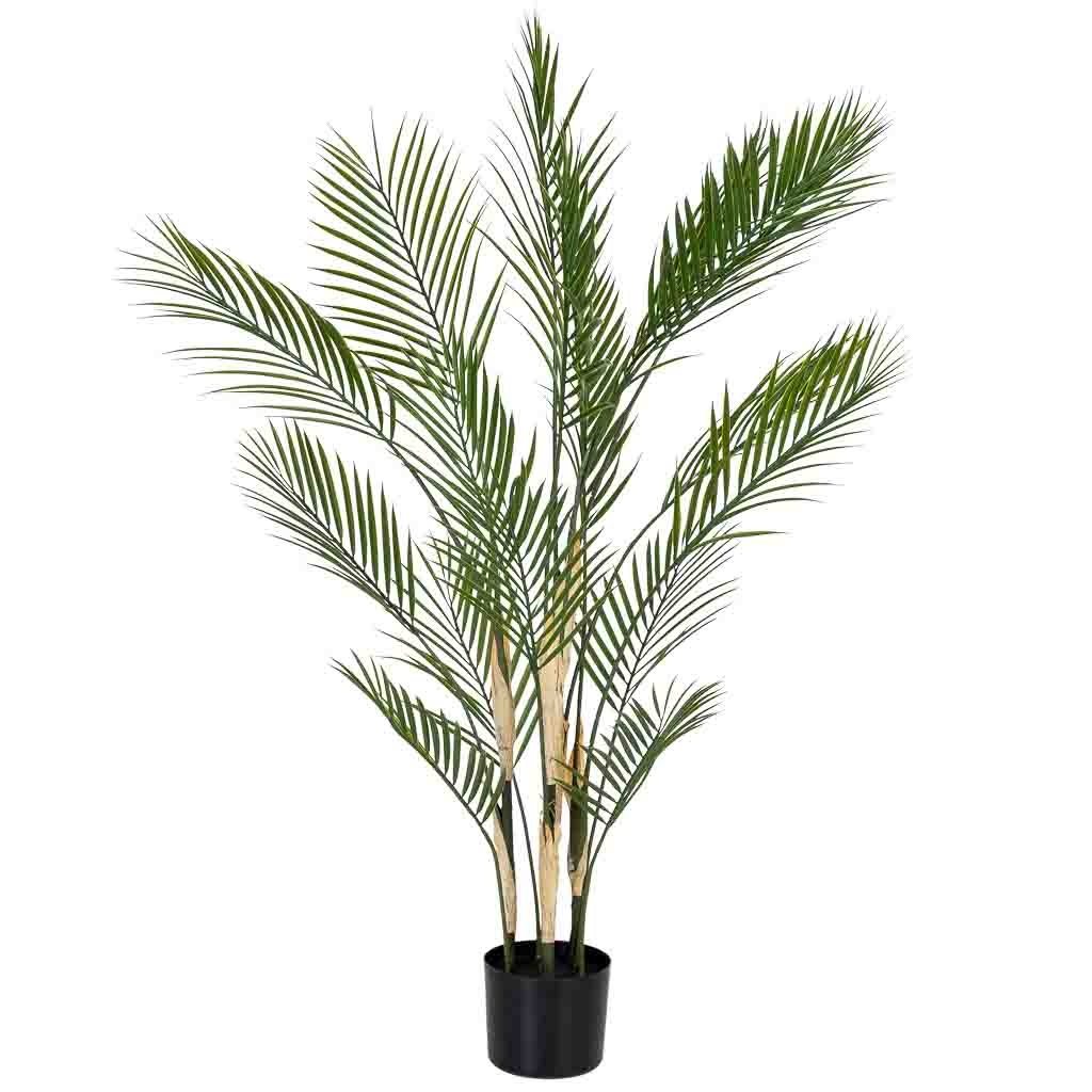 Wonderlust Deco - Arbol kwai decorativo artificial con 17 hojas verde 90x90x120 Verde 90x90x120h cm