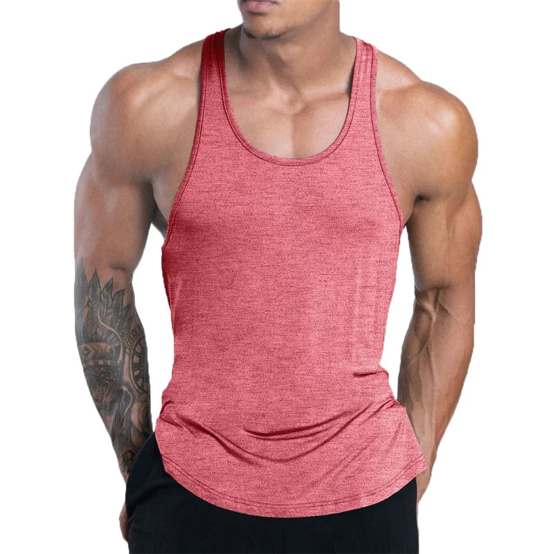 TK Nueva Camiseta De Fitness Para Hombres Verano Entrenamiento Rápido Secado Transpirable Suave Camiseta Deportiva Casual Para Baloncesto