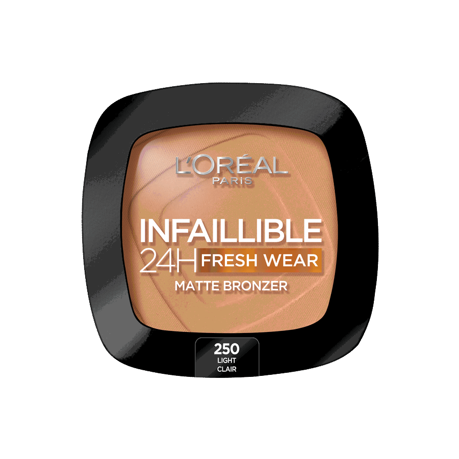 Infalible 24H polvos bronceadores mate larga duración tono 250 Light
