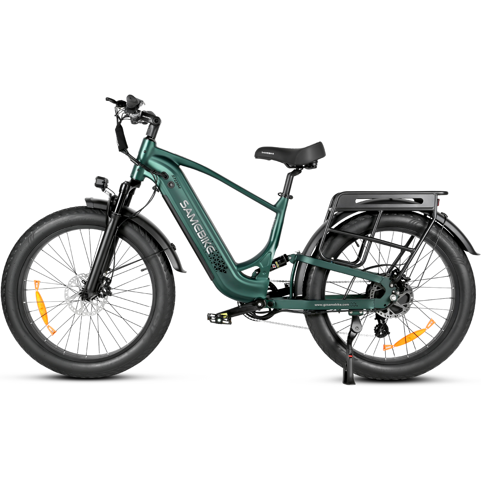 SAMEBIKE STORM-FT,Electric Bicycle,250W motor,48V20Ah battery,Max speed 50km/h, Assisted Mode max range 160km,26*4.0 inch Fat Tires,Colorful LCD Display,Hydraulic Disc Brakes