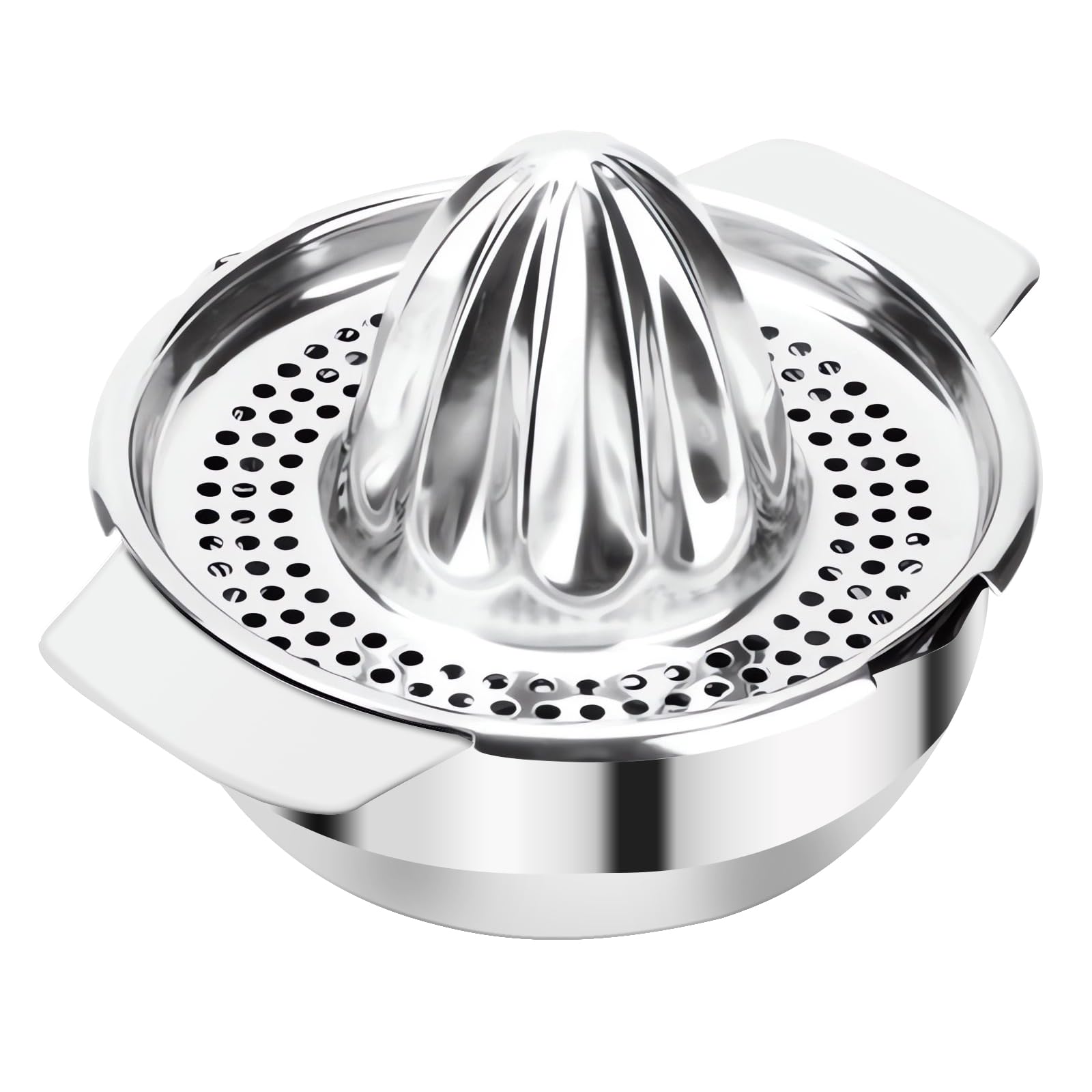 TK Exprimidor manual de cítricos de 400 ml de acero inoxidable. Exprimidor manual de naranjas.