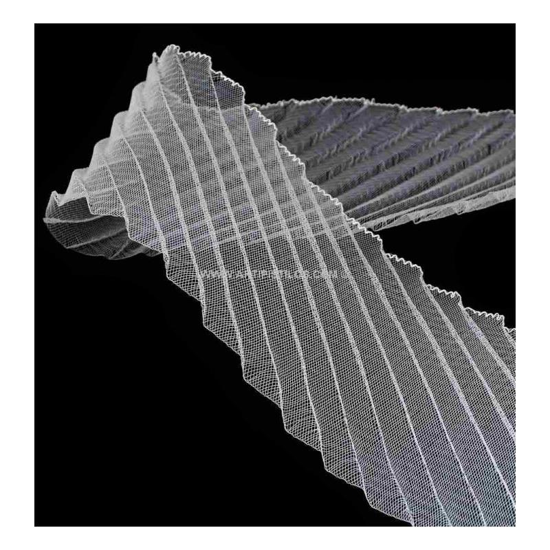 CRIN PLISADO DIAGONAL 11 X 60 CMS.