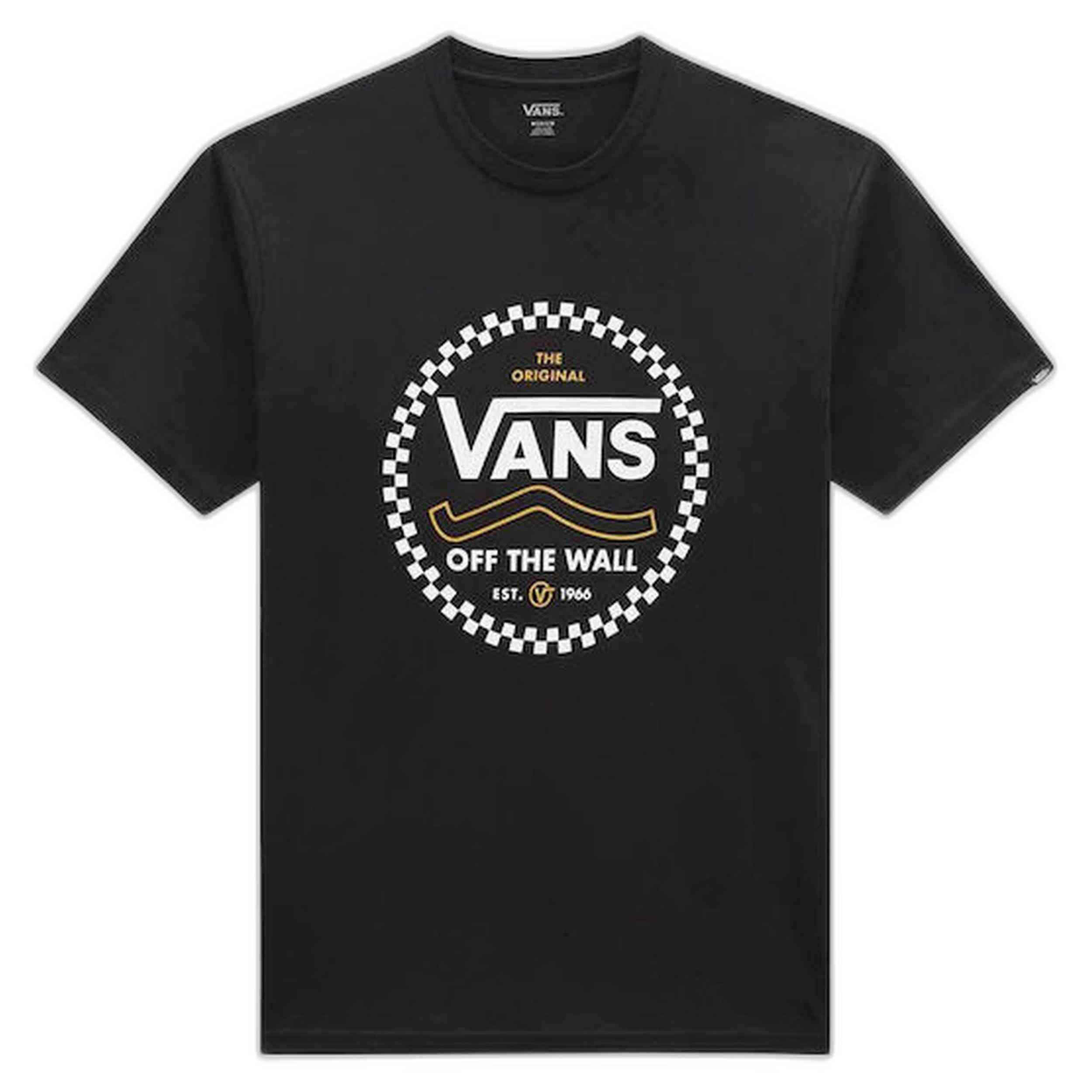 Camisetas De Manga Corta Vans para Hombre en color Negro