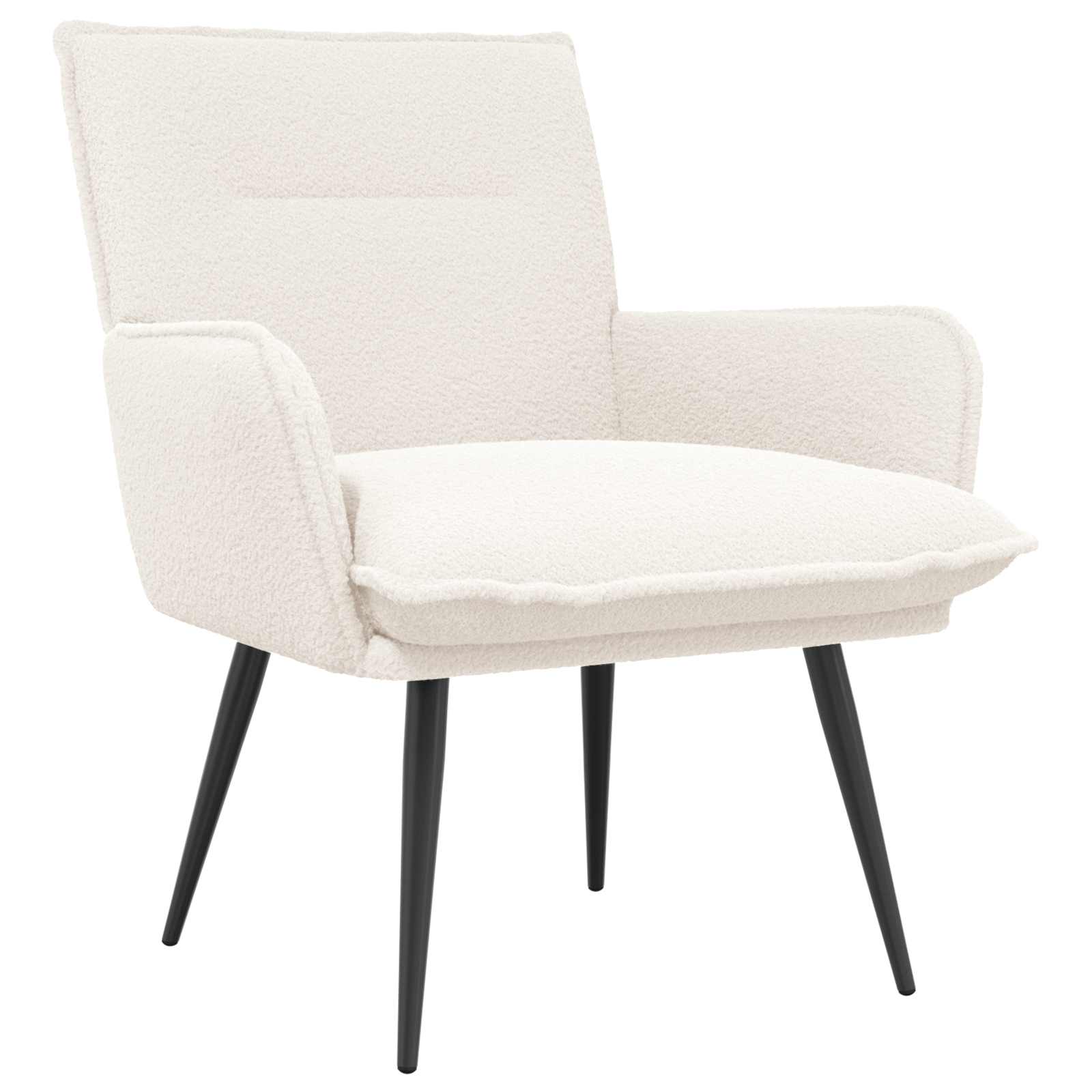 vidaXL Sillón  Bouclé 70 x 73 x 81 cm Multicolor