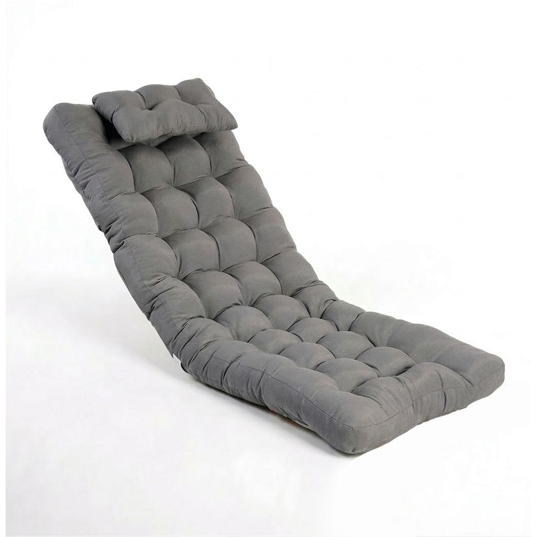 E-LONG Acolchado para Tumbona de Playa, Jardín, Piscina, Terraza (PACK de 2) - Colchoneta Ergonómica Exterior