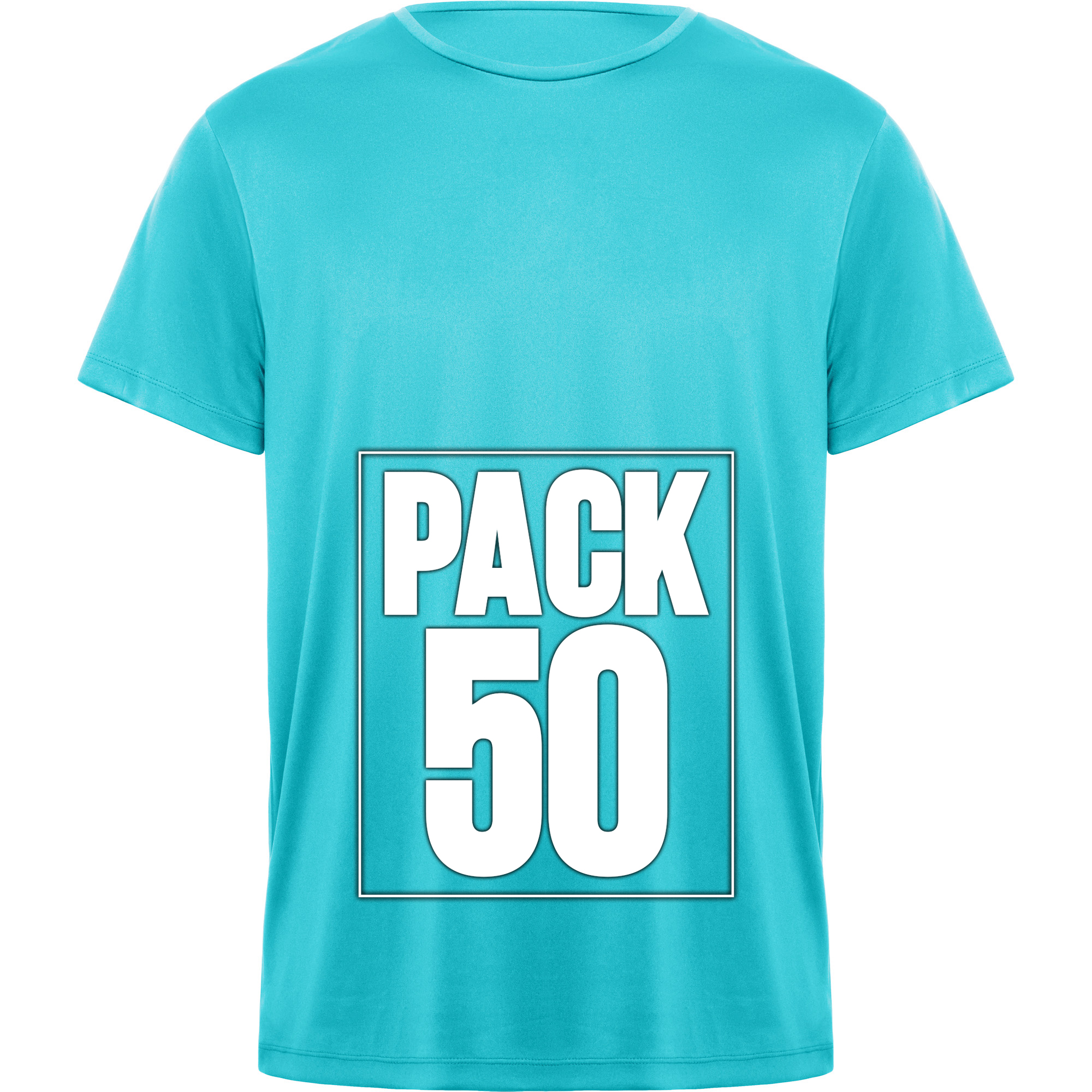 PACK 50 | Camiseta Técnica Premium | Poliéster | Roly
