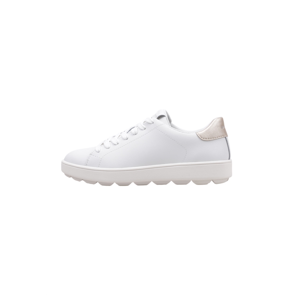 Geox D SPHERICA ECUB-1 A Deportivas Planas Mujer Blanco