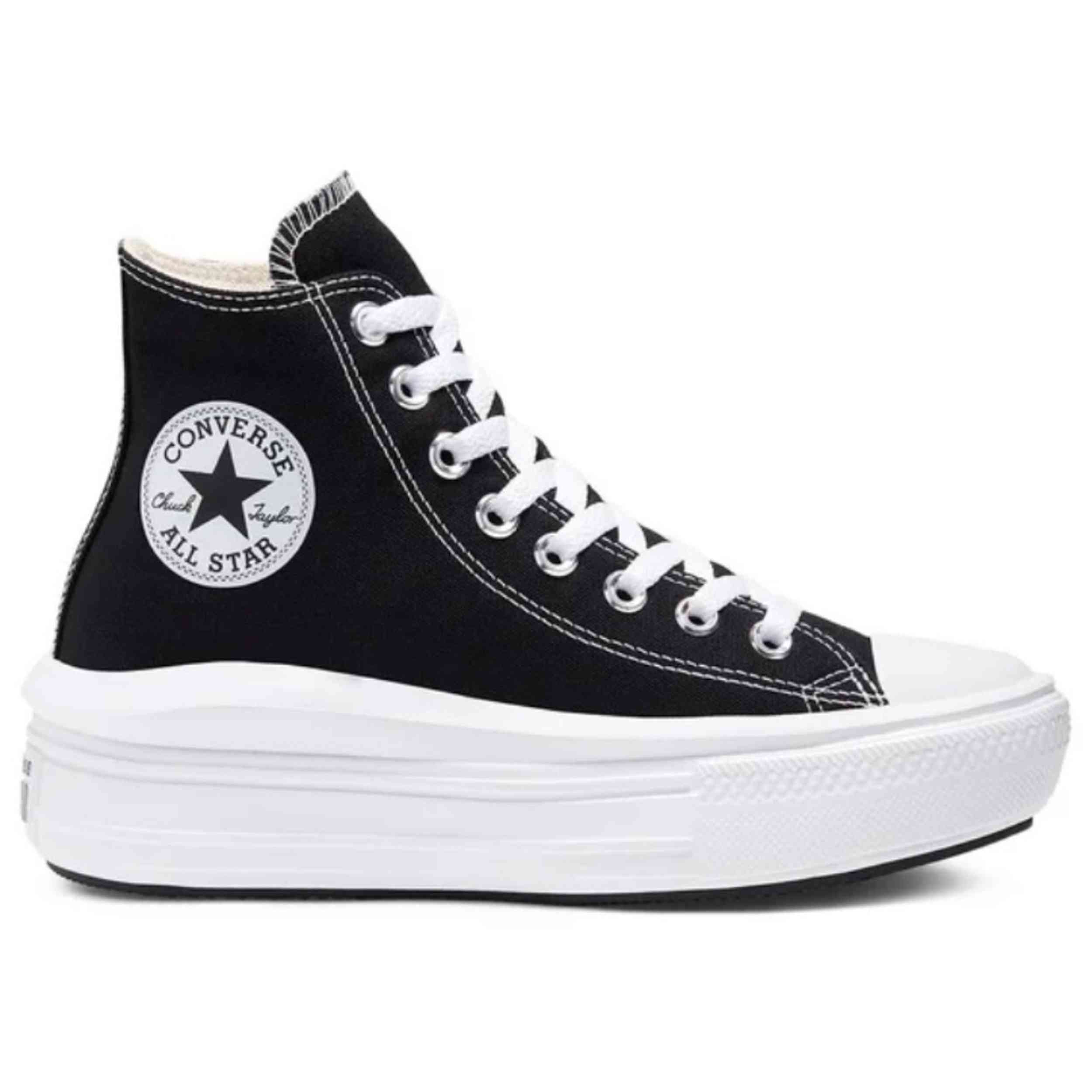 Zapatillas Sneakers Converse modelo 568497C para Mujer en color Negro
