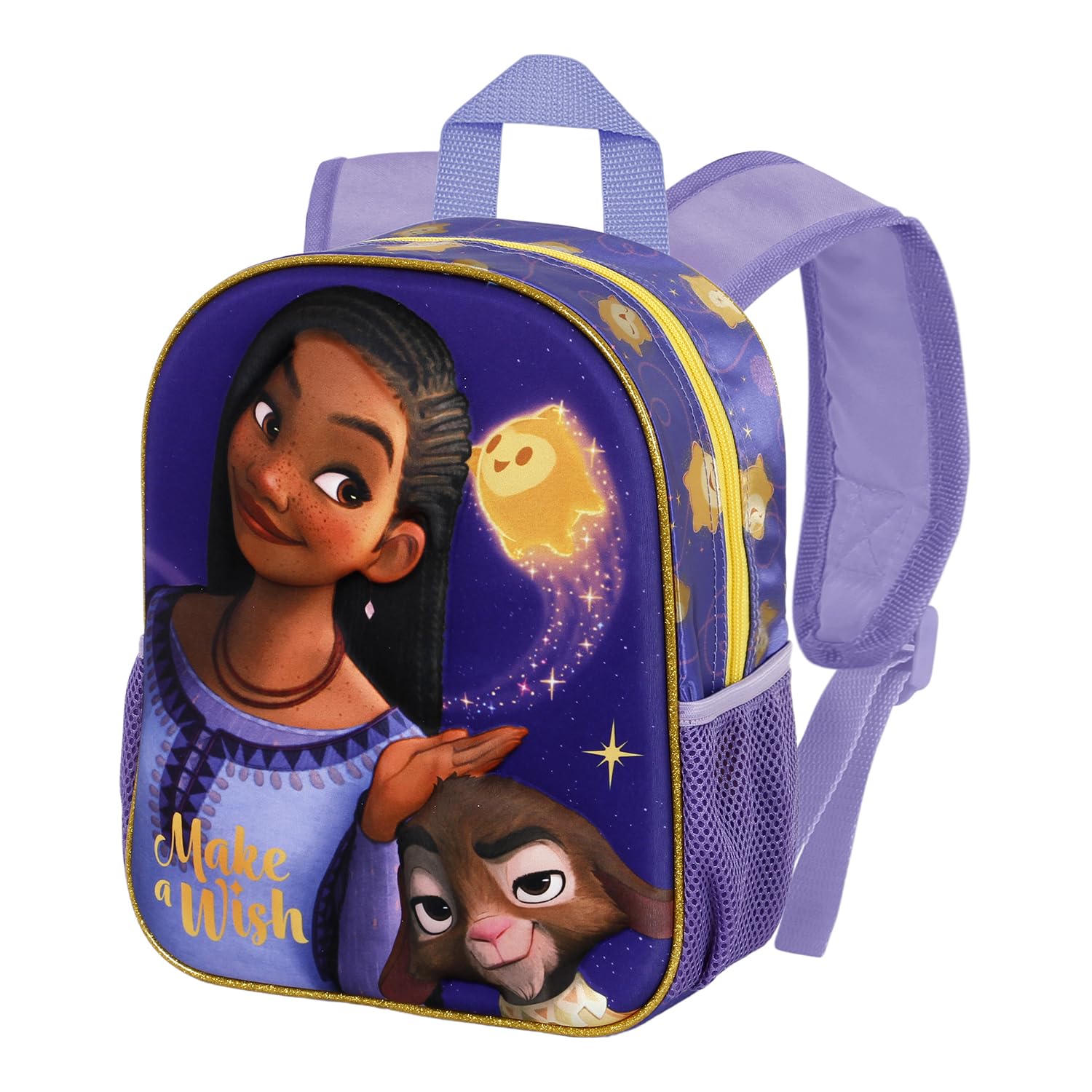 Disney Wish Star Small 3D Backpack, Lilac