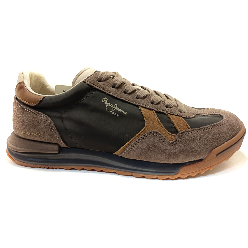 Pepe Jeans Marvin Edition, Sneakers De Cordones , Para Hombre , Color Marron