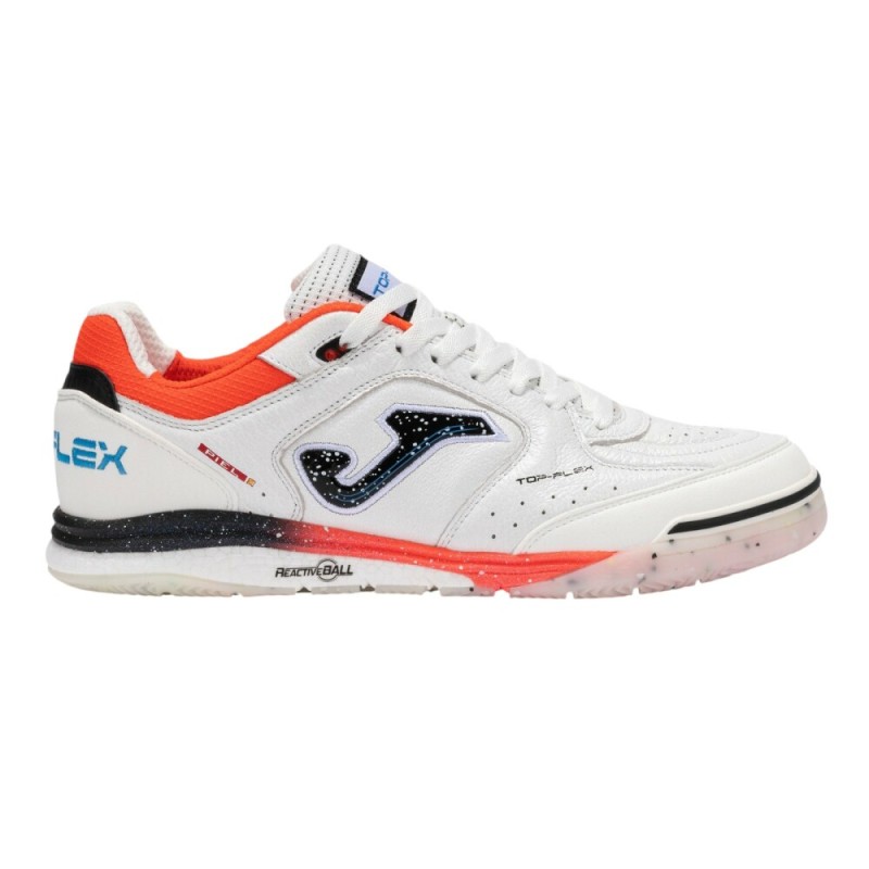 Bota Blanca Top Flex Rebound 2532 Blanco Coral Flúor Indoor Torw2532in