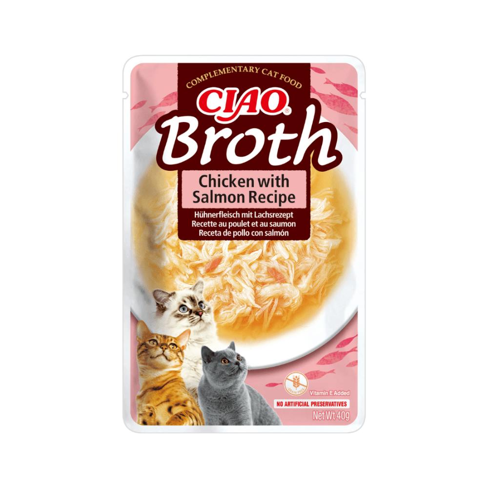Broth Pollo y Salmón 12x40 gr